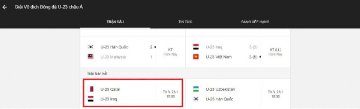 Thắng U23 Iraq nhưng Google vẫn 'không cho' U23 Việt Nam vào bán kết, đại diện Google nói gì? Ảnh 1