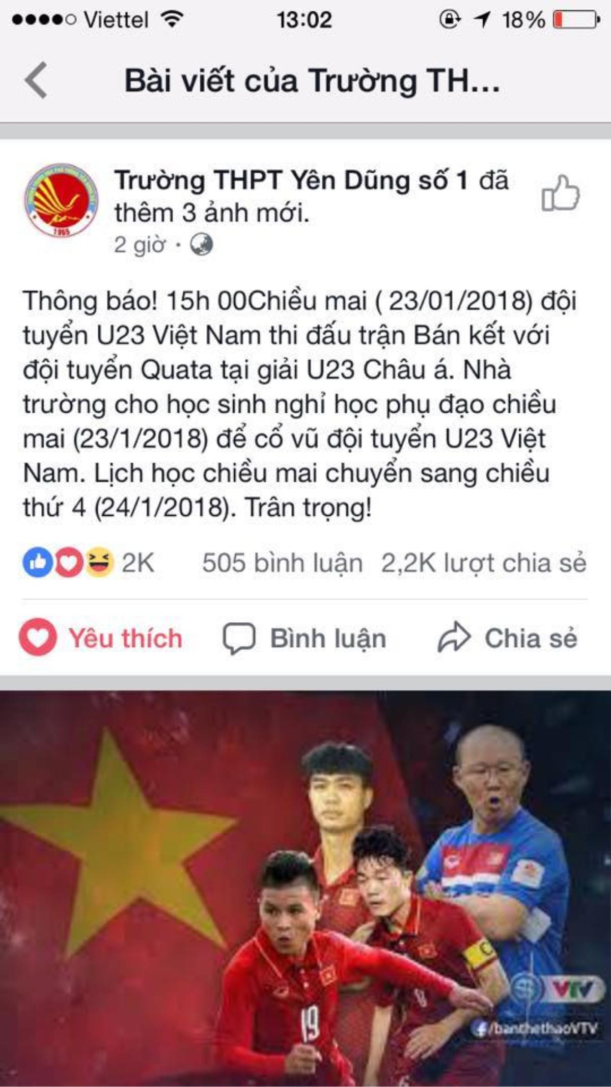 Đội tuyển U23 Việt Nam vào bán kết, dân tình thi nhau viết đơn xin nghỉ học, nghỉ làm để tập trung cổ vũ Ảnh 3