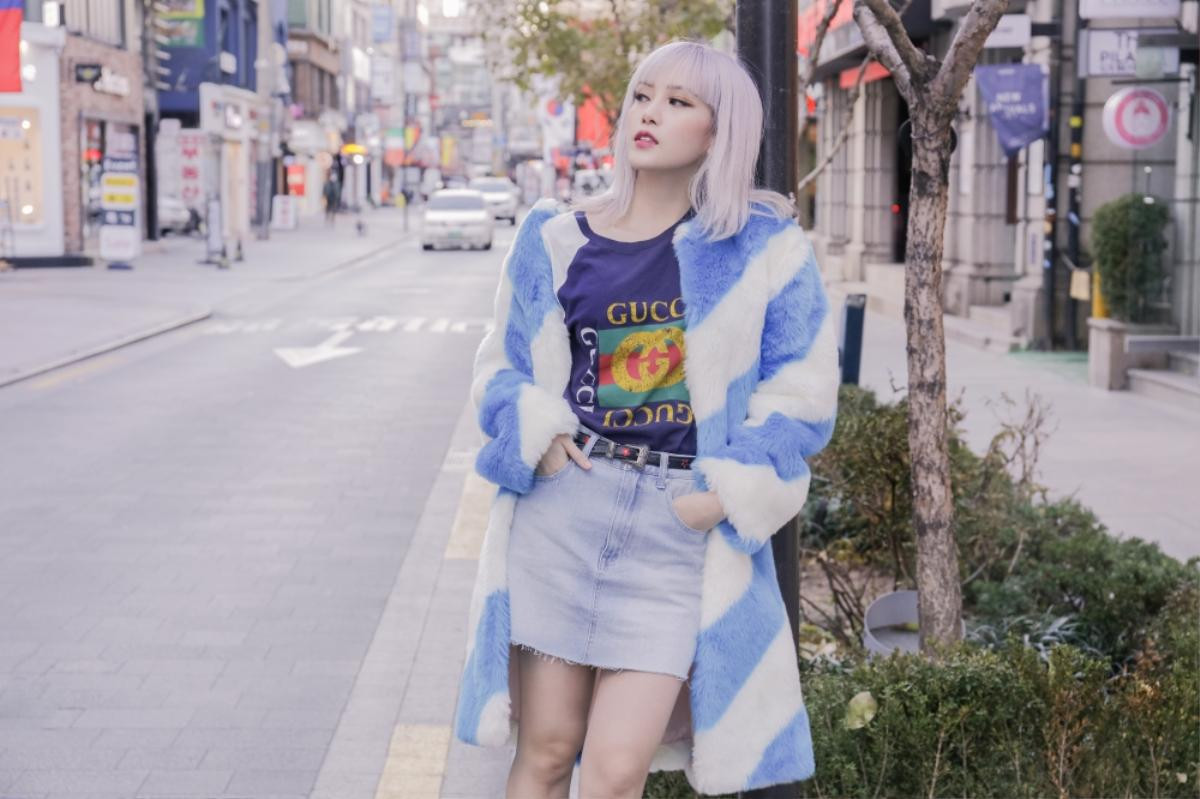 'Bạn gái tin đồn' của Sơn Tùng M-TP khoe street style 'cool girl' cực sành tại Hàn Quốc Ảnh 10