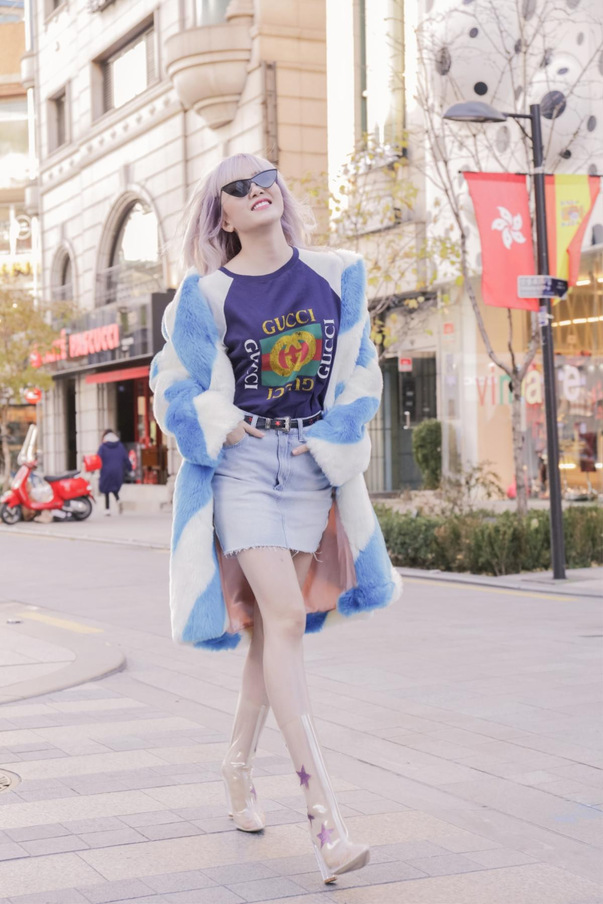 'Bạn gái tin đồn' của Sơn Tùng M-TP khoe street style 'cool girl' cực sành tại Hàn Quốc Ảnh 11