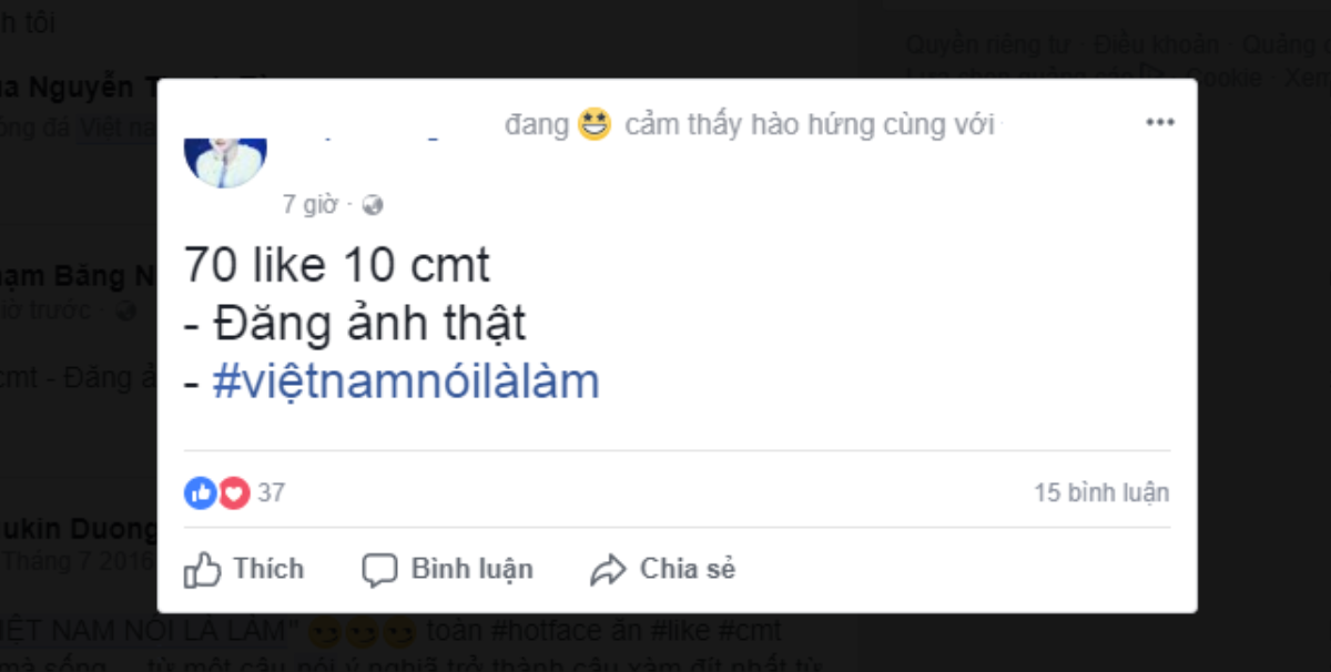 Trước thềm trận bán kết, dân mạng lại rần rần chia sẻ status thề 'độc': Nếu Việt Nam thắng, tôi sẽ… Ảnh 11