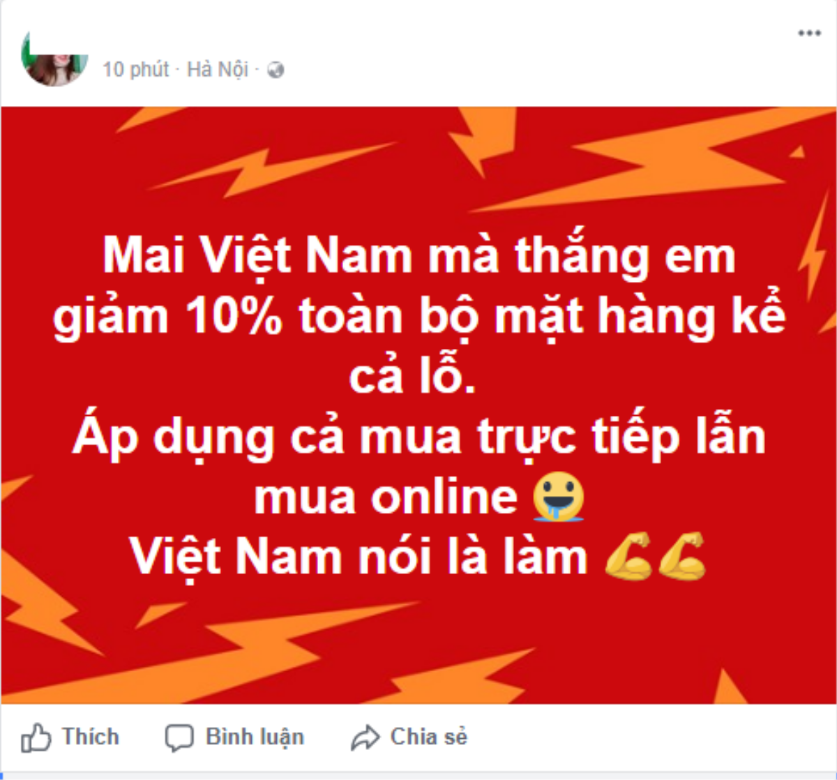 Trước thềm trận bán kết, dân mạng lại rần rần chia sẻ status thề 'độc': Nếu Việt Nam thắng, tôi sẽ… Ảnh 12