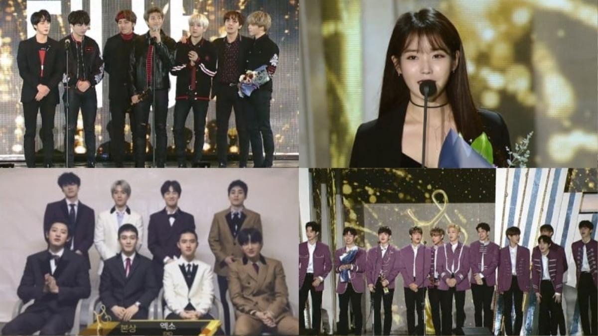 SMA 2017: Vắng EXO, BTS bá chủ sân khấu và Wanna One vô tư… chơi game Ảnh 1