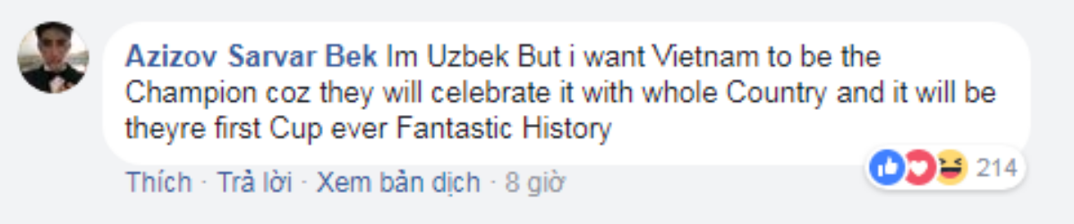 Không chỉ trong nước, CĐV Uzbekistan cũng hy vọng U23 Việt Nam vô địch vì lý do ai cũng bất ngờ Ảnh 1