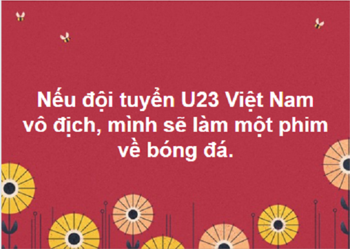 Đạo diễn ‘Em là bà nội của anh’: Sẽ làm phim về bóng đá nếu U23 Việt Nam vô địch Ảnh 1