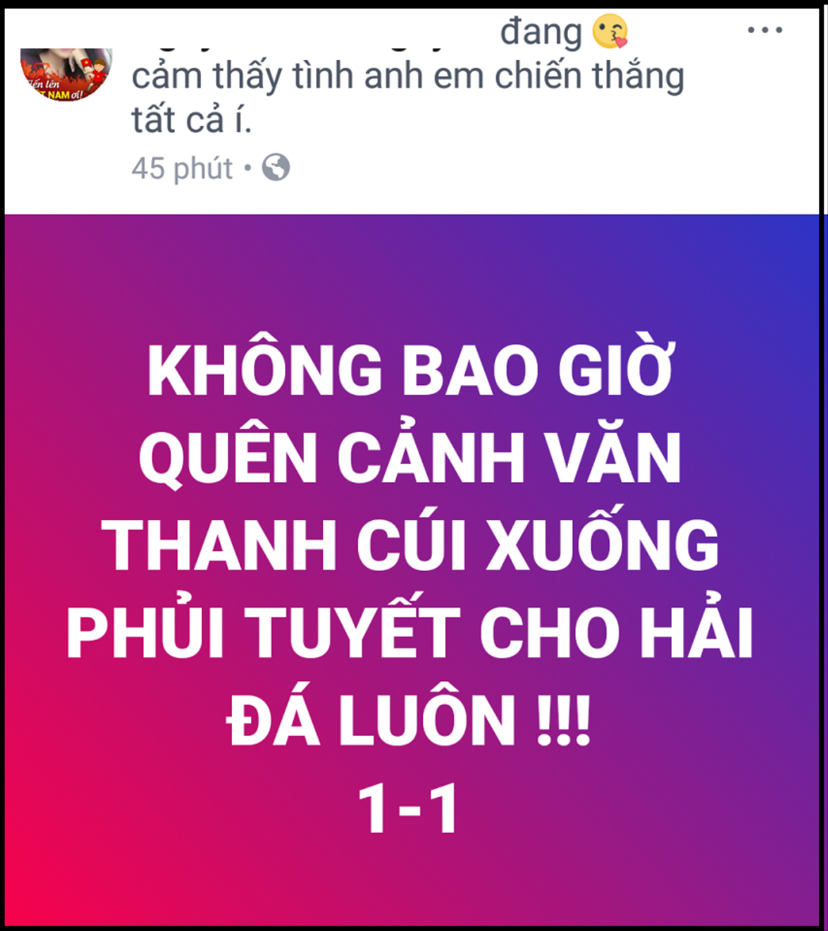 Khoảnh khắc xúc động được chia sẻ chóng mặt: Văn Thanh cùng đồng đội dùng tay cào tuyết để Quang Hải ghi bàn! Ảnh 5