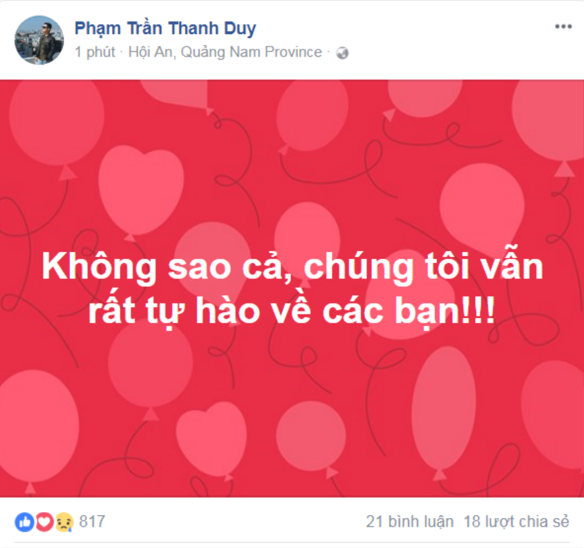 Loạt sao Việt tự hào, an ủi U23 Việt Nam: 'Các em đã quá tuyệt vời' Ảnh 8