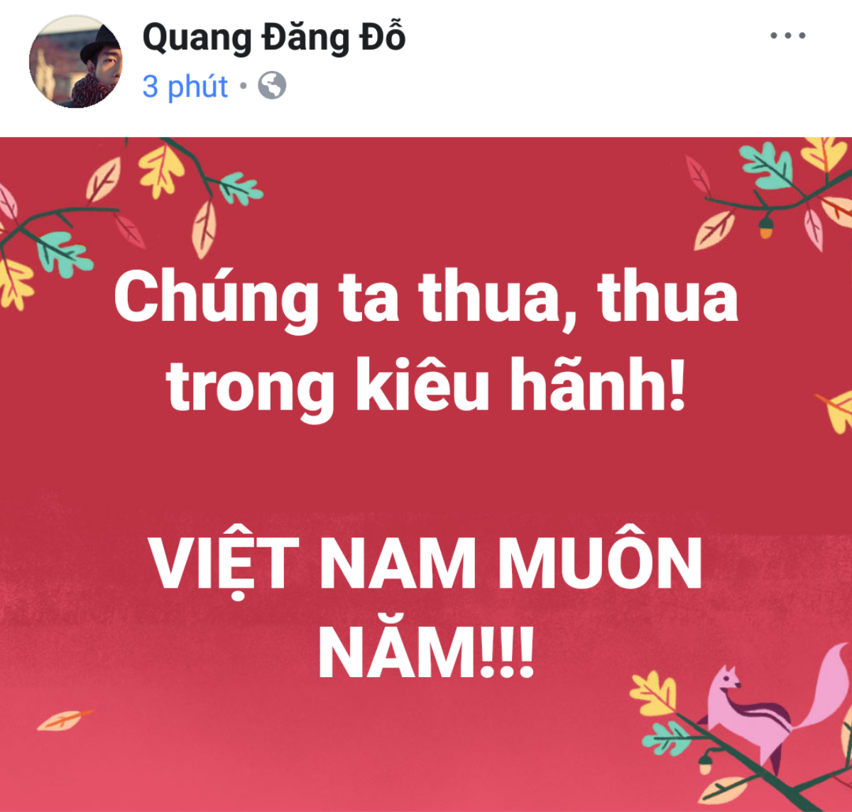 Toàn bộ cư dân mạng đều muốn nói với U23 Việt Nam rằng: 'Các bạn đã làm rất tốt rồi, về thôi mọi người chờ' Ảnh 6