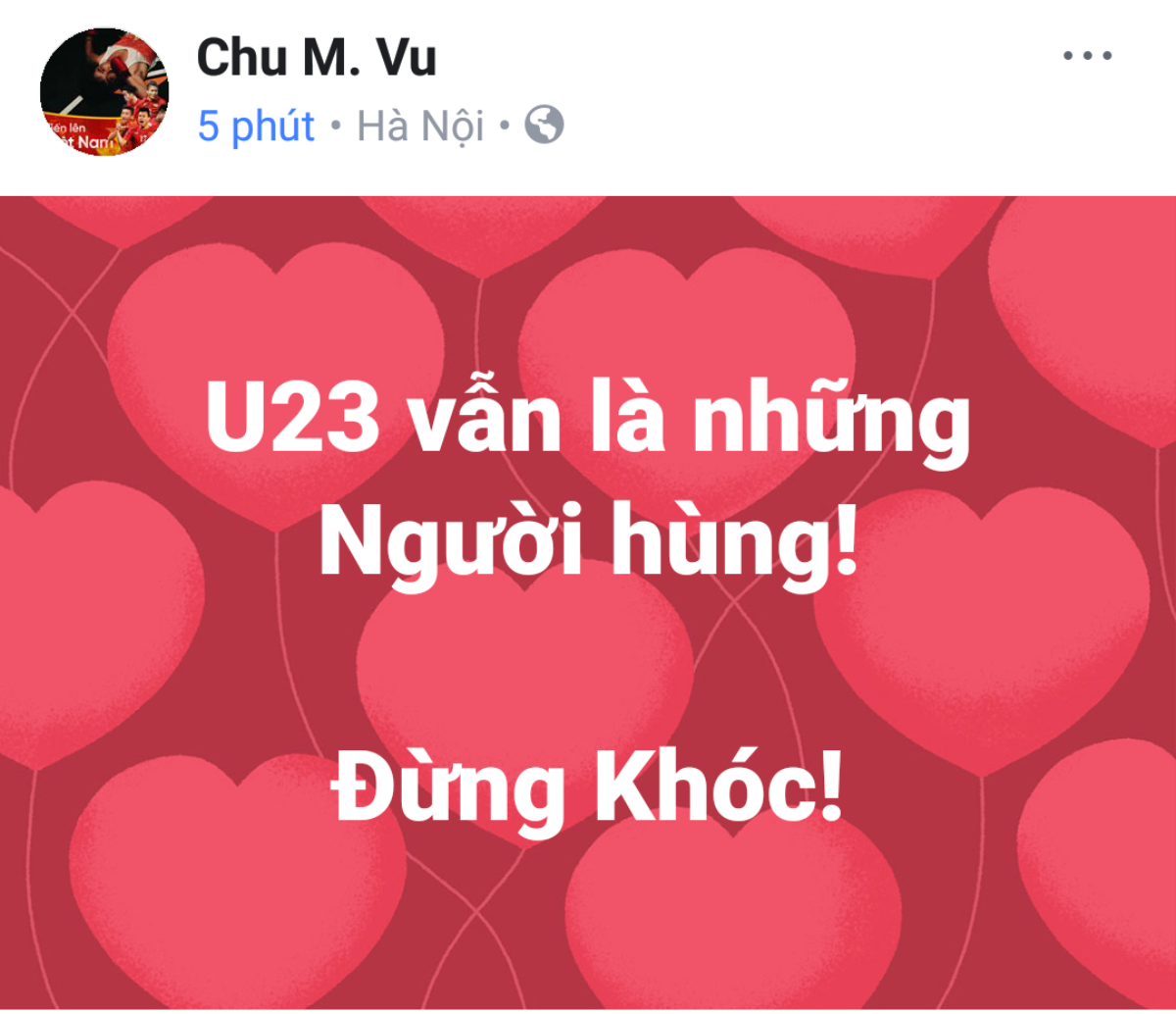 Toàn bộ cư dân mạng đều muốn nói với U23 Việt Nam rằng: 'Các bạn đã làm rất tốt rồi, về thôi mọi người chờ' Ảnh 9