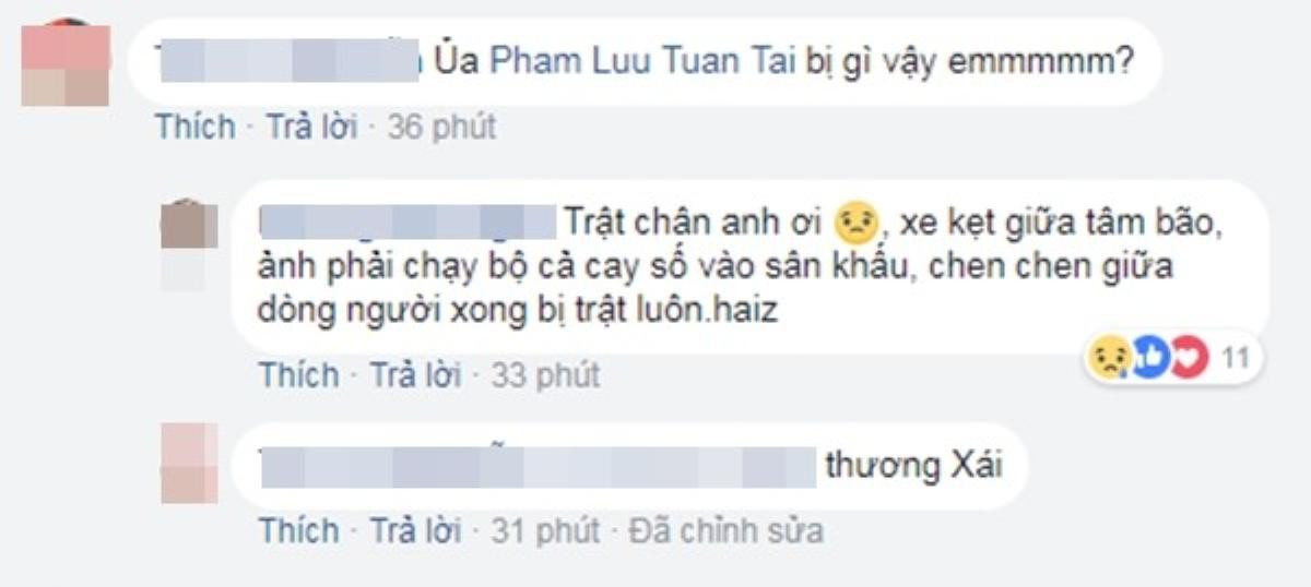 Isaac trật chân vì chạy bộ đến điểm diễn do kẹt xe sau trận chung kết U23 châu Á Ảnh 2