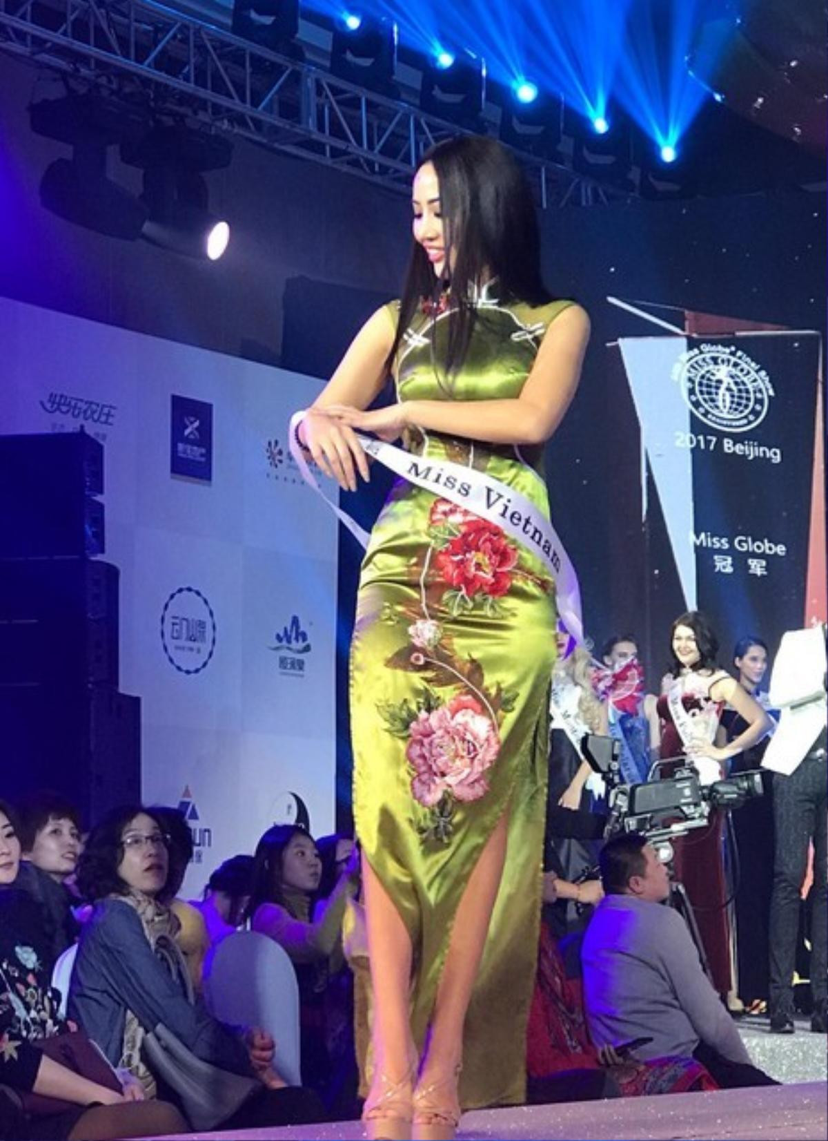 Kiko Chan lọt Top 6 chung cuộc, giành giải 'Trang phục dạ hội đẹp nhất' tại Miss Globe 2018 Ảnh 5