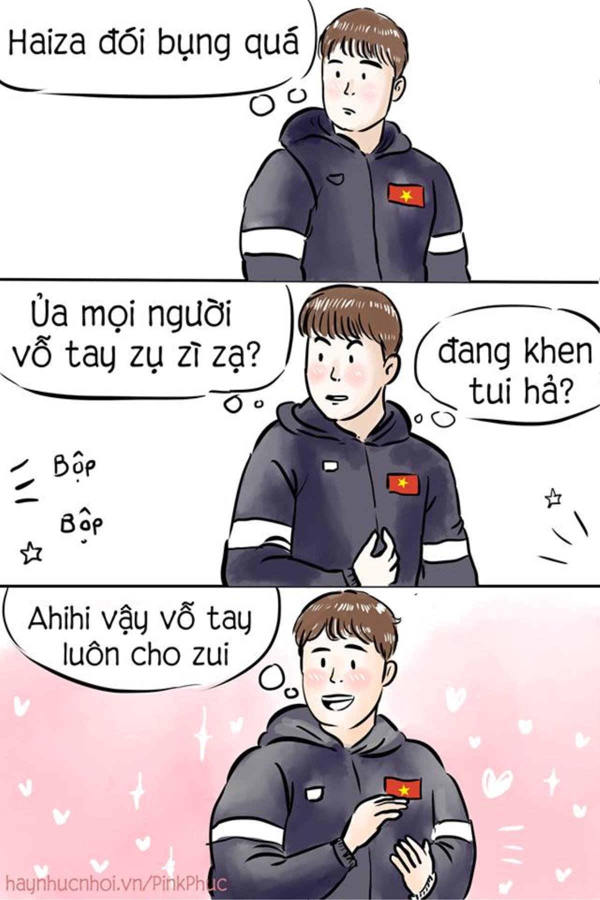 Đây là những khoảnh khắc đáng nhớ nhất của U23 Việt Nam qua loạt ảnh chibi siêu đáng yêu Ảnh 15