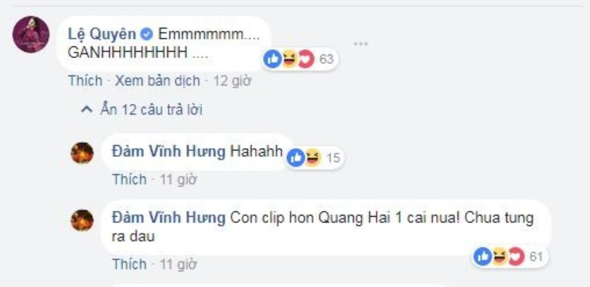 Đàm Vĩnh Hưng bật mí được Bùi Tiến Dũng gọi là 'soái ca' và hôn Quang Hải trong hậu trường Ảnh 7