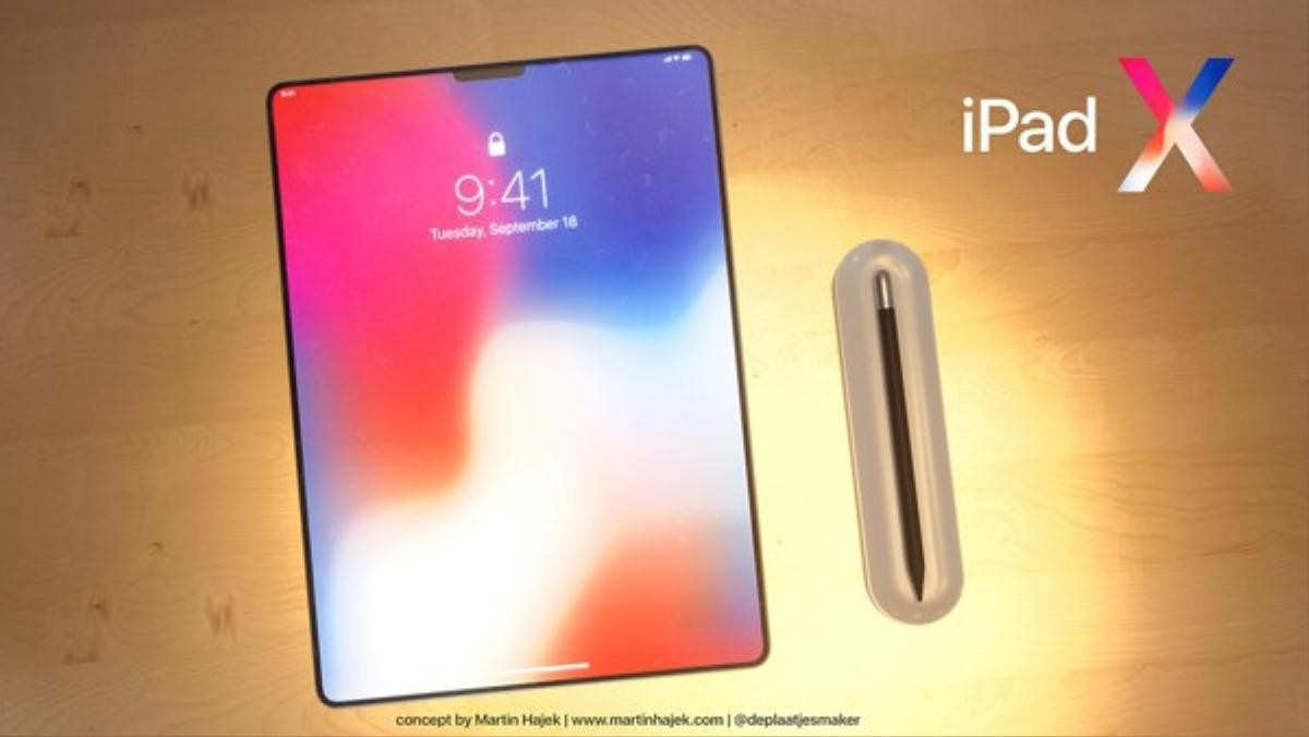 Đây là chiếc iPad theo phong cách iPhone X tuyệt đẹp đang khiến người hâm mộ Apple xôn xao Ảnh 5