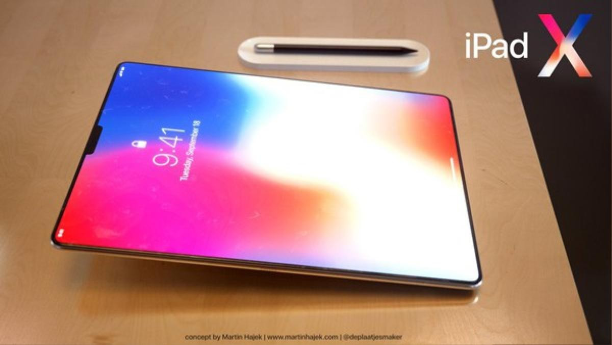 Đây là chiếc iPad theo phong cách iPhone X tuyệt đẹp đang khiến người hâm mộ Apple xôn xao Ảnh 6