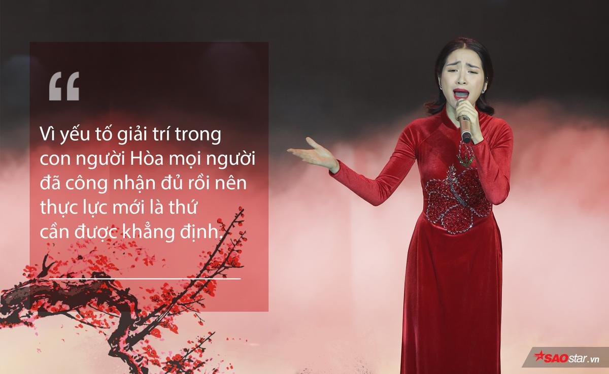 Hòa Minzy: 'Giải trí đủ rồi, thực lực mới là thứ cần khẳng định' Ảnh 4