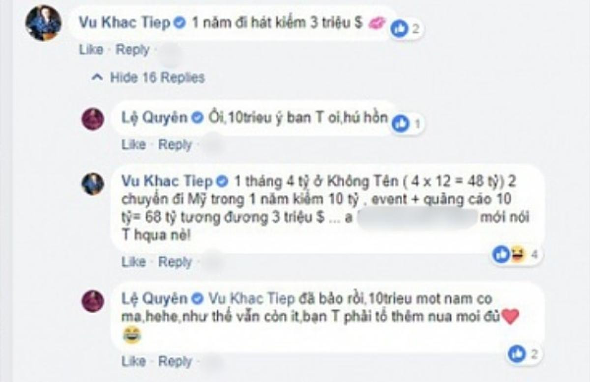 Ông bầu Vũ Khắc Tiệp gây sốt khi tiết lộ cát-xê của Lệ Quyên lên tới 68 tỷ một năm Ảnh 1