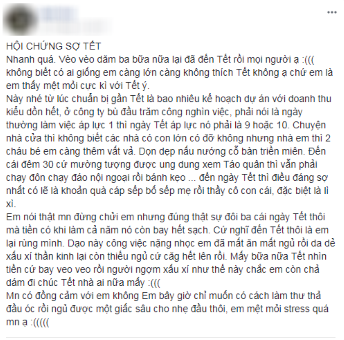 Có một hội chứng mang tên 'sợ' Tết Ảnh 6