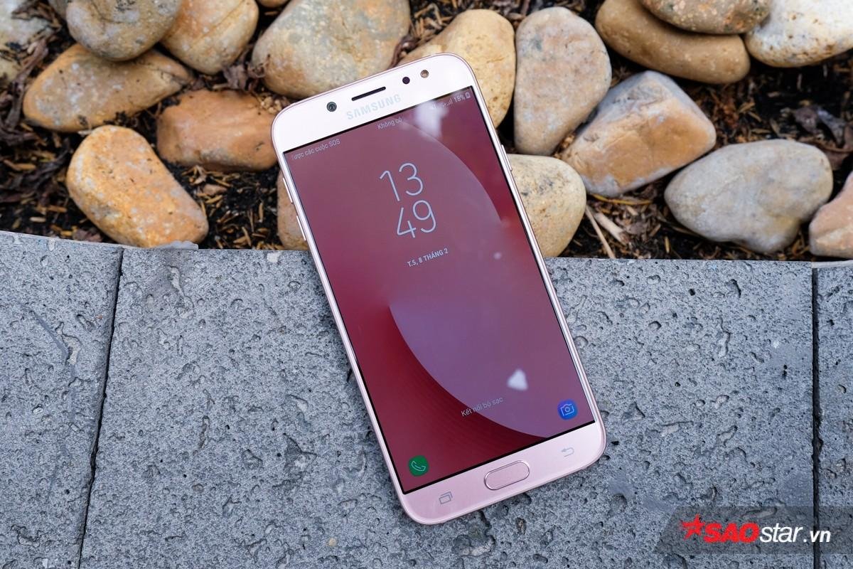 Đánh giá Galaxy J7 Pro màu hồng: Ngoại hình đẹp mê mẫn, selfie ấn tượng Ảnh 8