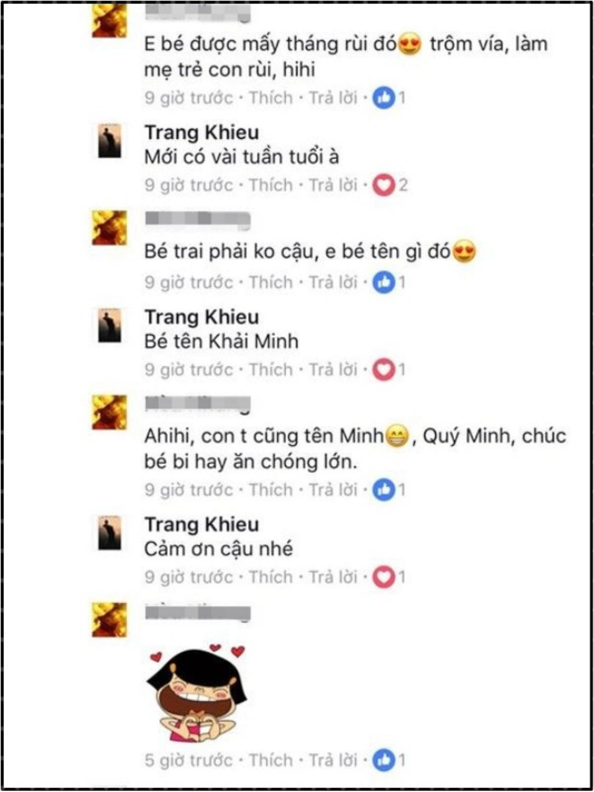 Trang Khiếu bất ngờ khoe con trai đầu lòng vài tuần tuổi Ảnh 3