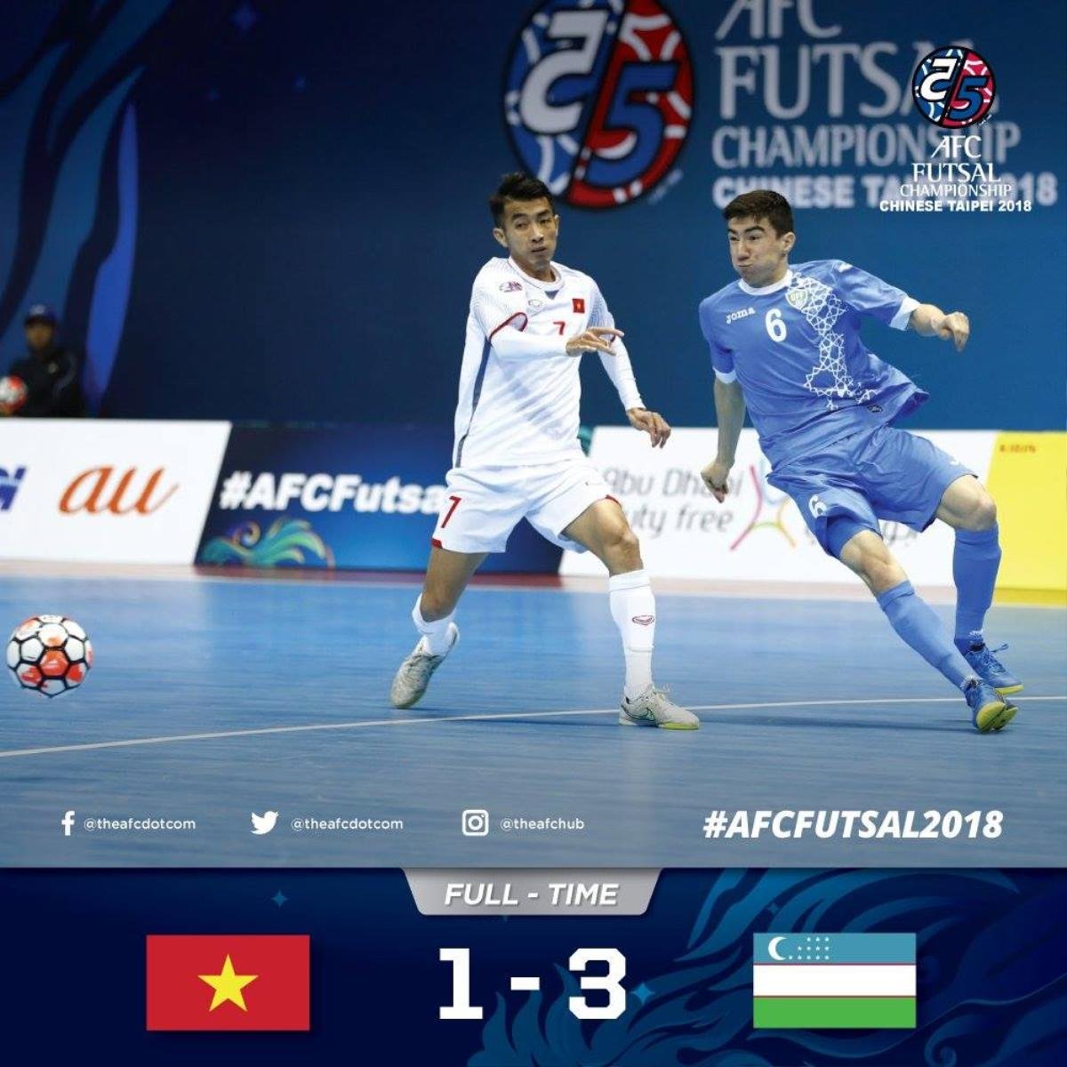 Tấn công dồn dập, tuyển Futsal Việt Nam vẫn ôm hận trước Uzbekistan tại VCK châu Á Ảnh 1