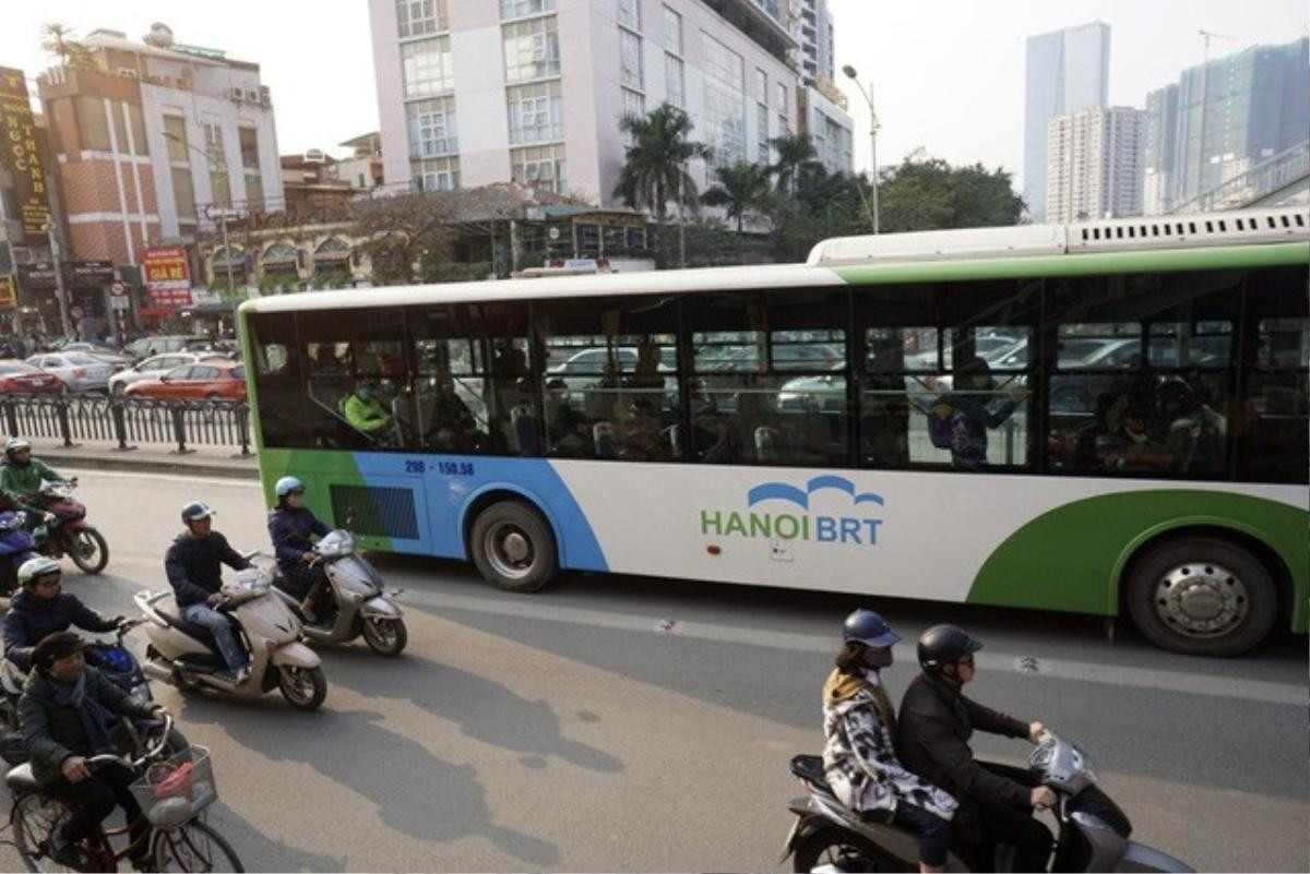 Buýt nhanh BRT trong những ngày giao thông cận Tết 'căng như dây đàn' Ảnh 10