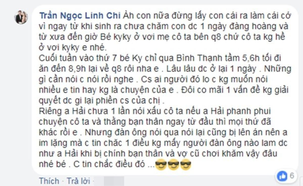 Linh Chi 'tố' vợ cũ Lâm Vinh Hải lén lút ngoại tình, không chăm sóc con gái Ảnh 5