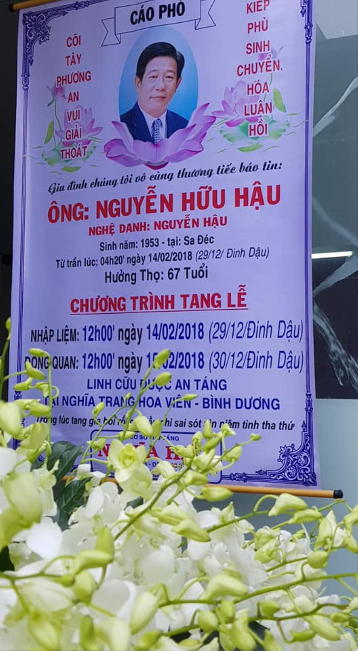 Sao Việt tiếc thương viếng thăm diễn viên Nguyễn Hậu Ảnh 2