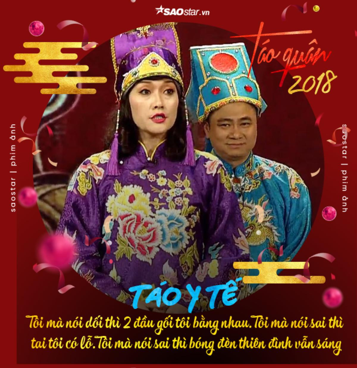 30 câu thoại ấn tượng mà bạn có thể học theo Táo Quân 2018 Ảnh 29