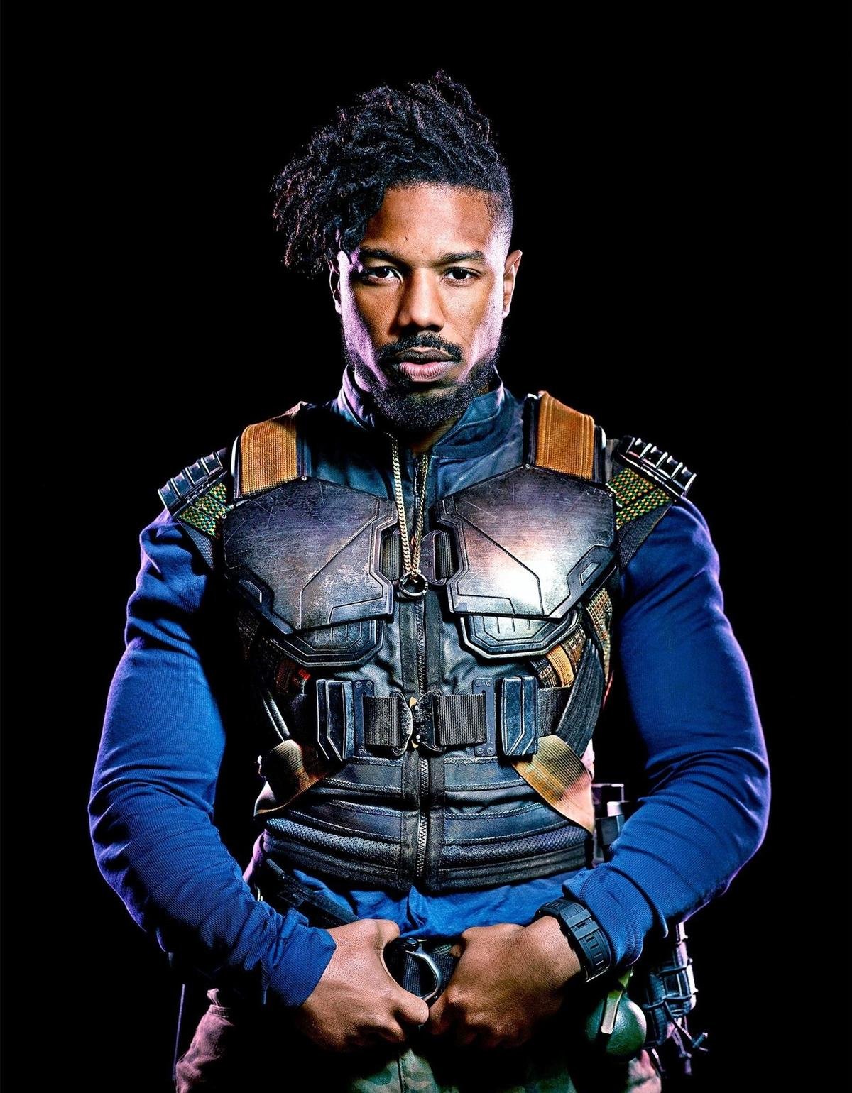 Trang phục của kẻ phản diện Killmonger trong 'Black Panther' lấy cảm hứng từ Vegeta (Dragon Ball)? Ảnh 4