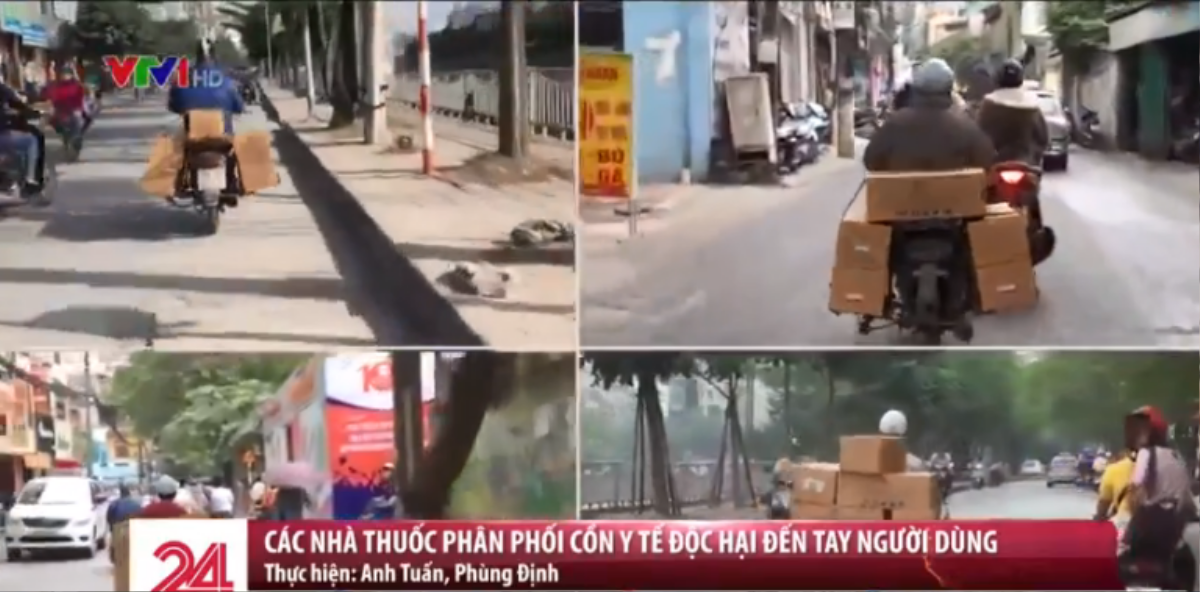 Hàng loạt nhà thuốc ở Hà Nội bán cồn, nước muối sinh lý độc hại cho người tiêu dùng Ảnh 1