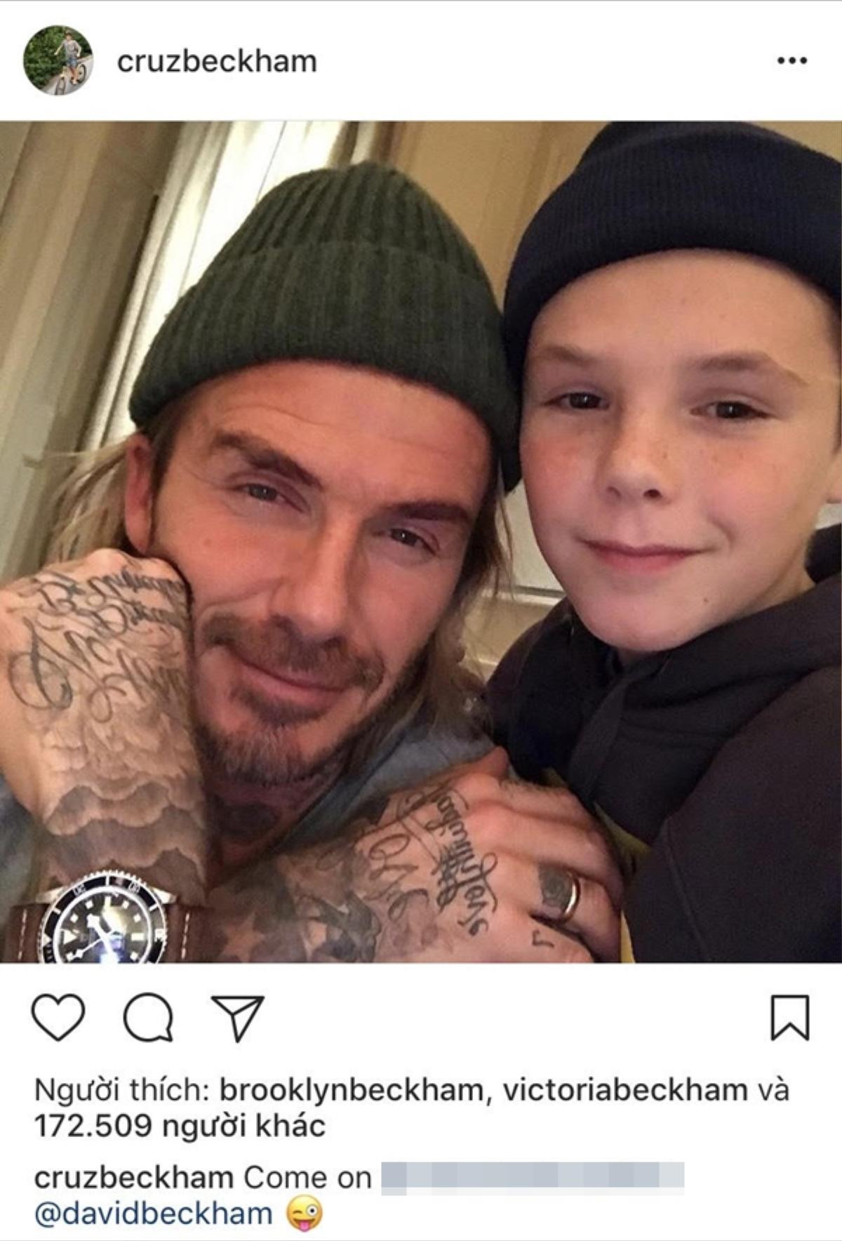 Cứ post ảnh chung được ngay triệu like: Chỉ có thể là gia đình Beckham! Ảnh 6