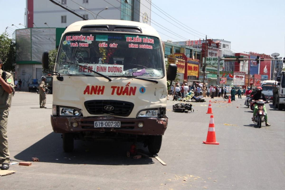 Tài xế tông hàng loạt ở Bình Dương đã đến trình diện, khai báo tại cơ quan công an Ảnh 2