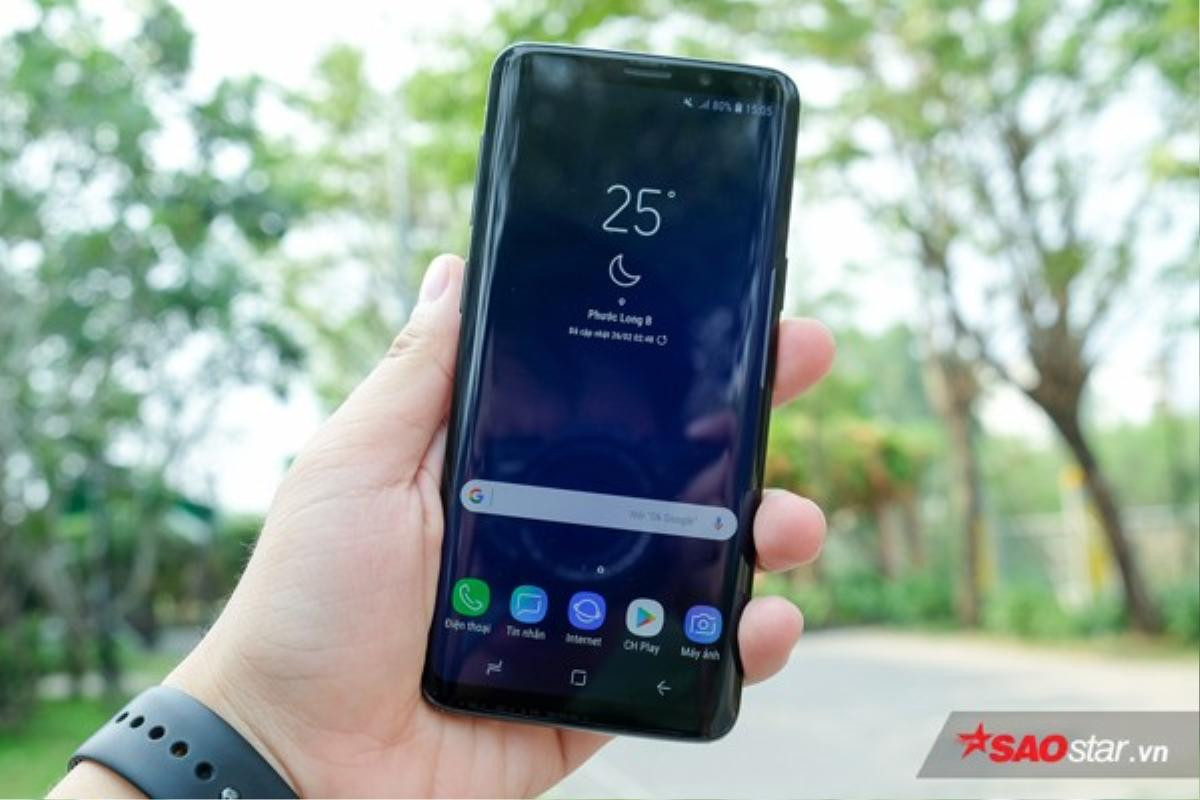 Ngắm nhanh vẻ đẹp quyến rũ của Samsung Galaxy S9 tại Việt Nam Ảnh 1