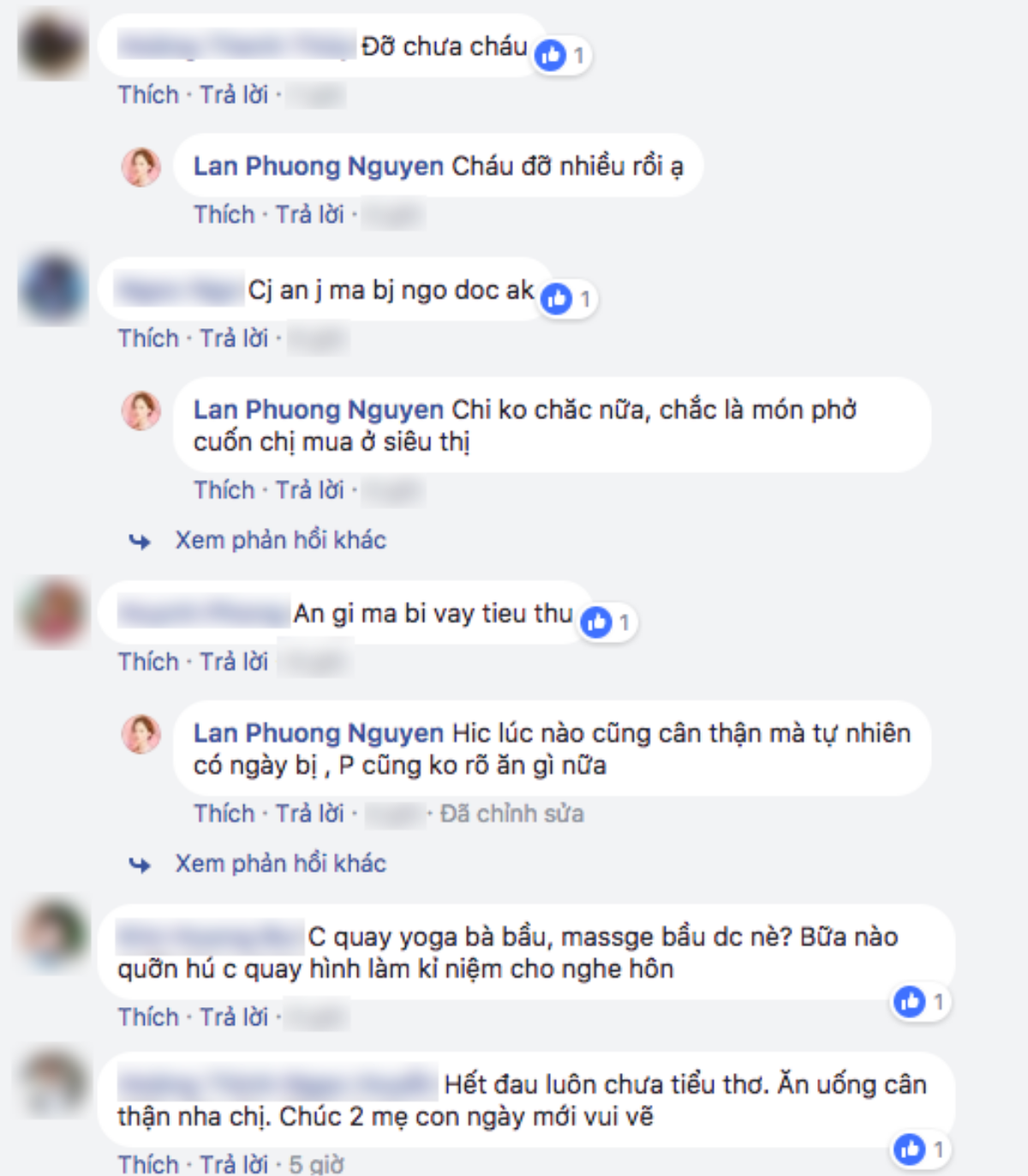 Diễn viên Lan Phương bị ngộ độc thực phẩm, đau đến phát khóc trong giai đoạn thai kỳ Ảnh 4