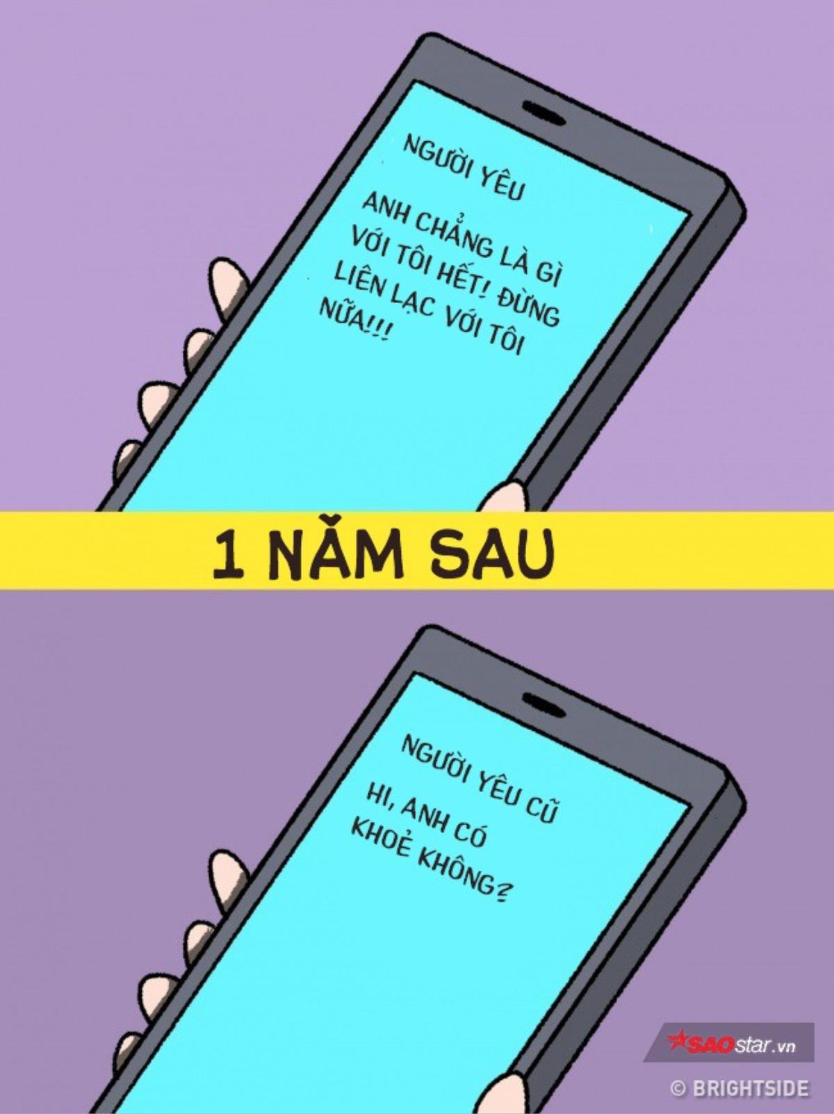 Bộ tranh vui về người yêu cũ khiến ai cũng phải gật đầu 'Đúng quá đi thôi!' Ảnh 9