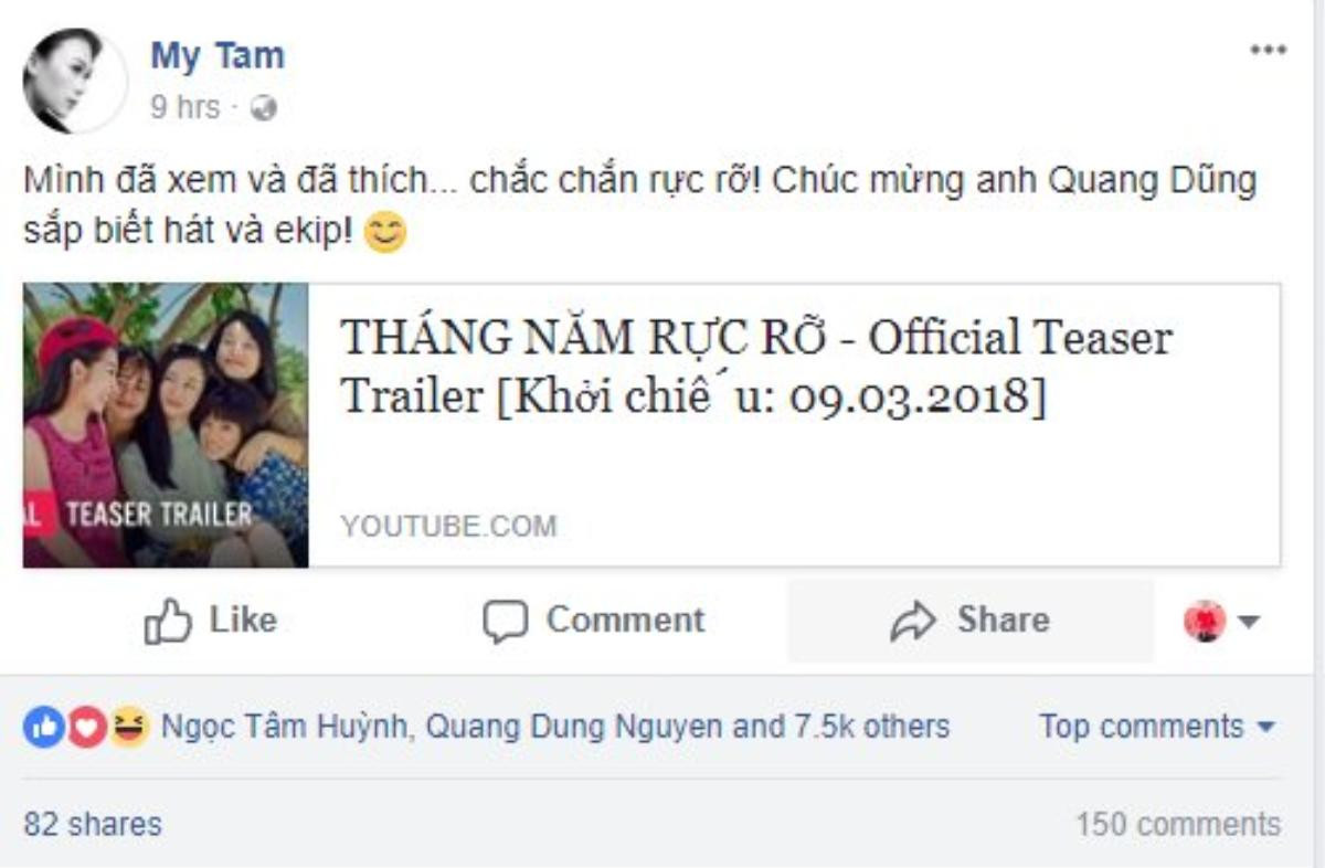 Mỹ Tâm và Anh Thư xuất hiện trong 'Tháng năm rực rỡ'? Ảnh 15