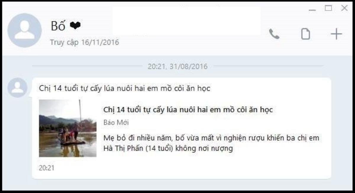 Ai cũng có một ông bố bà mẹ sở hữu phong cách nhắn tin 'chất như nước cất' thế này đây! Ảnh 5