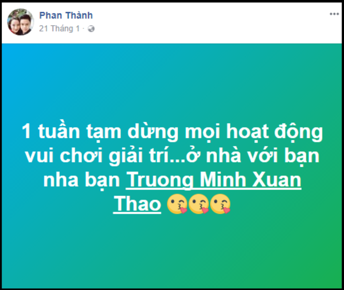 Mới đầu năm, Phan Thành - Xuân Thảo đã đăng ảnh 'hun' nhau cực ngọt ngào Ảnh 3