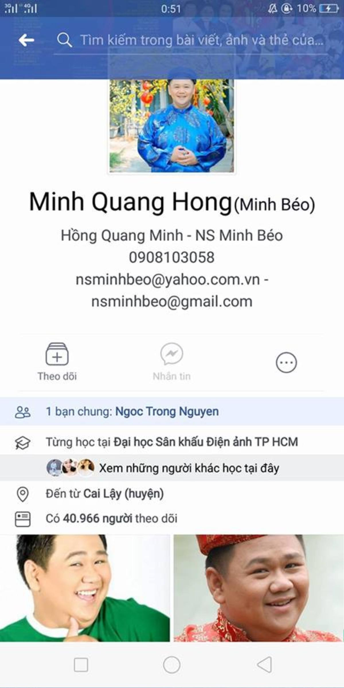 Hậu scandal ấu dâm, Minh Béo lại bị một nam thanh niên 'tố' gạ tình Ảnh 1