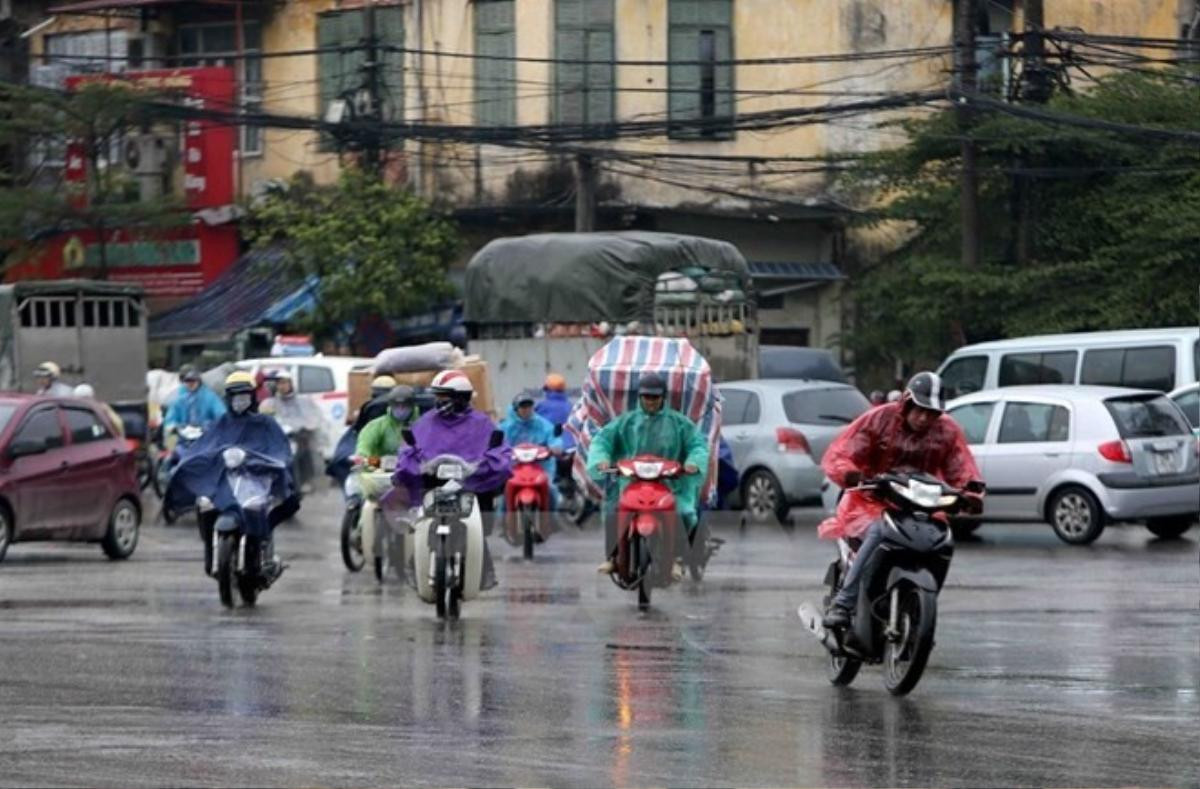 Ngày mai miền Bắc đón không khí lạnh tăng cường, nền nhiệt hạ 10 độ C và có mưa phùn Ảnh 1