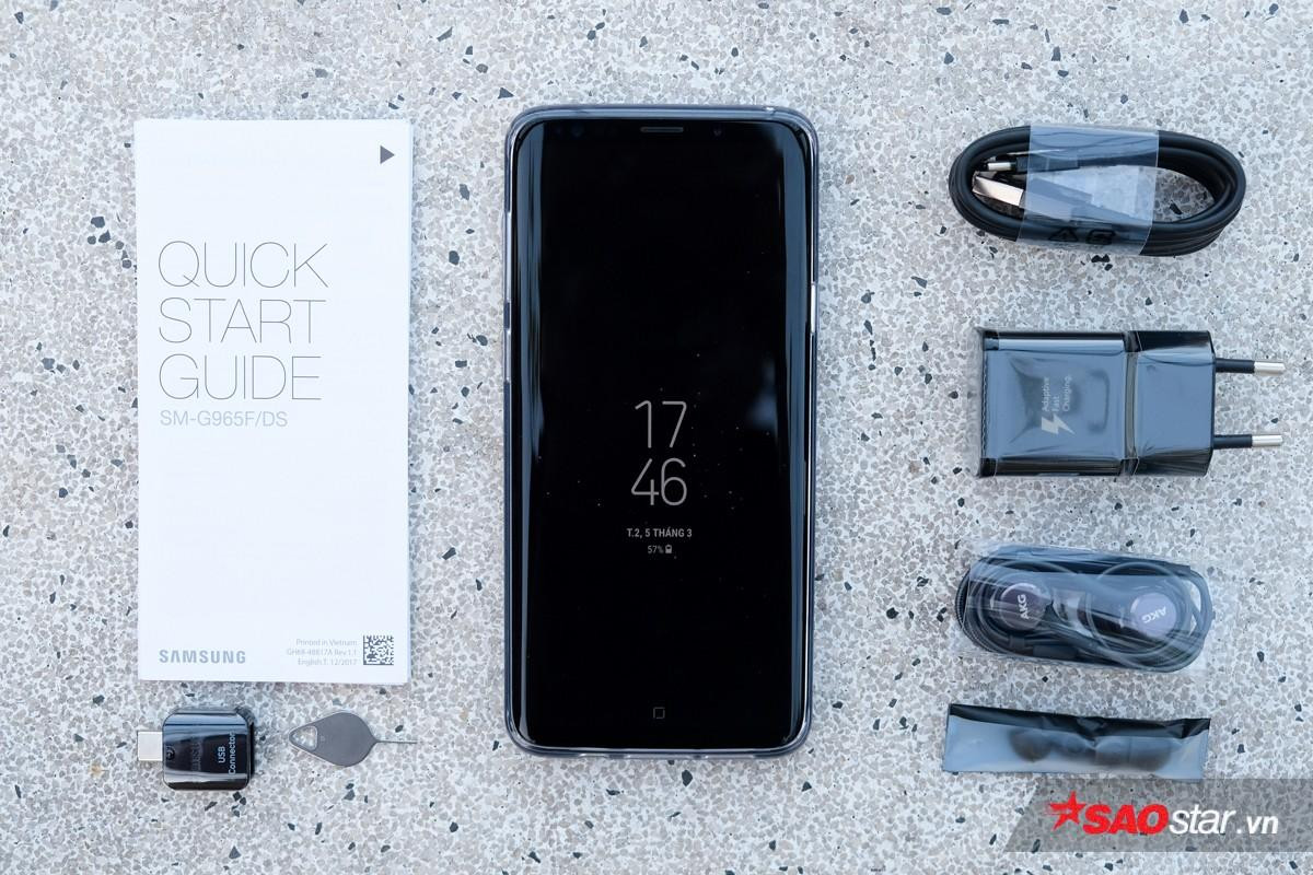 'Đập hộp' Galaxy S9+ màu đen tại Việt Nam: Đẹp ngỡ ngàng vừa quen vừa lạ! Ảnh 4