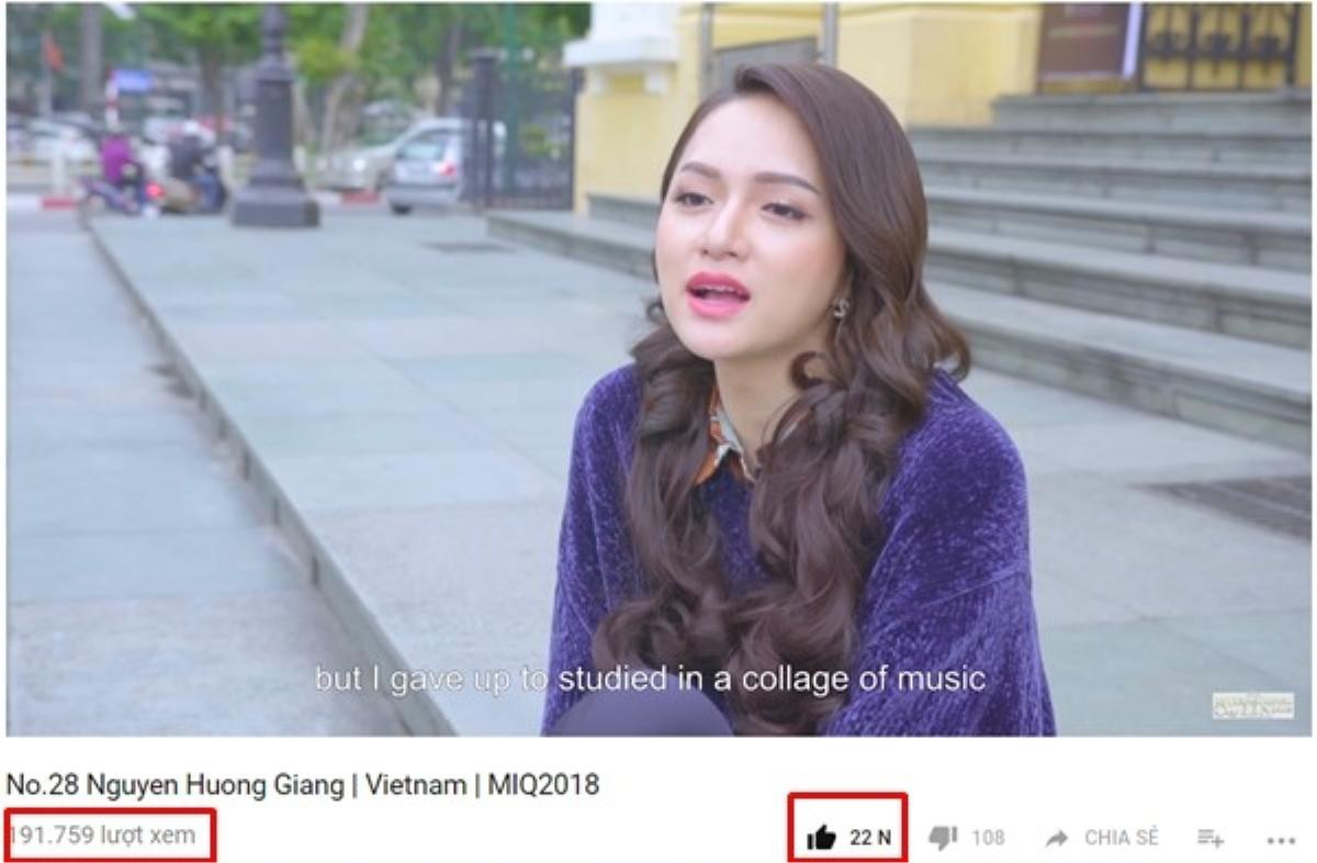 Hương Giang Idol chính thức dẫn đầu 'Video giới thiệu được yêu thích' trên mọi 'mặt trận' Ảnh 2