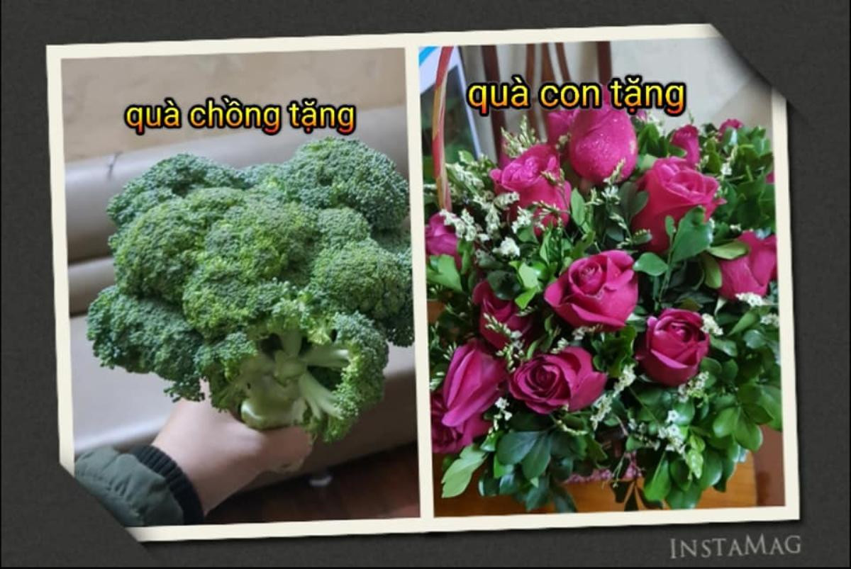 Suốt 6 năm liền, dịp 8/3 nào ông chồng này cũng tặng vợ một bông súp lơ xanh Ảnh 4