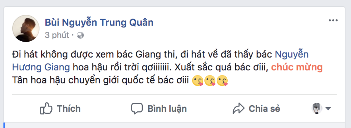 Sao Việt đồng loạt chúc mừng Hoa hậu Chuyển giới đầu tiên của Việt Nam Ảnh 11