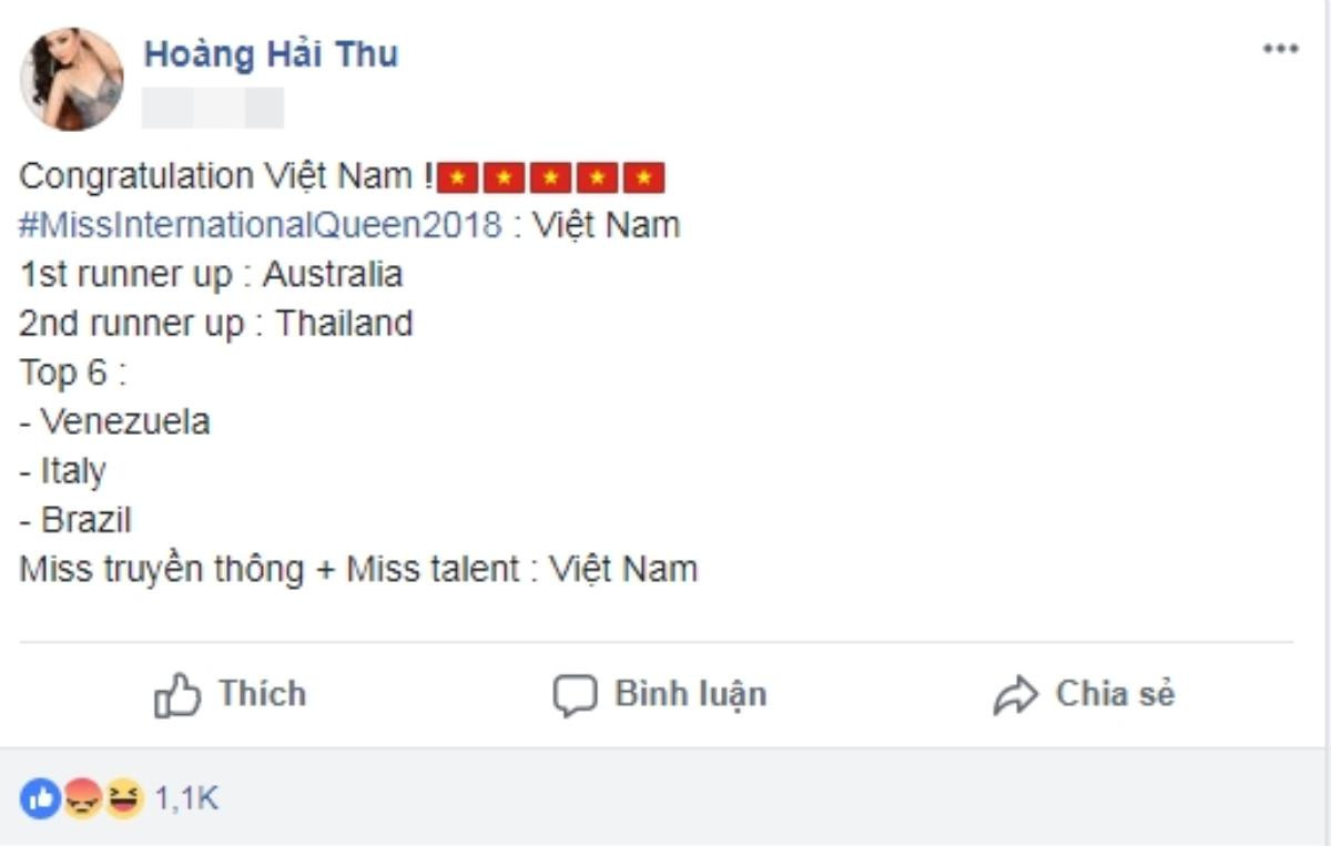 Cựu thí sinh HHHV Việt Nam lại hứng 'gạch đá' vì dự đoán Hương Giang Idol trượt top Hoa hậu Ảnh 5