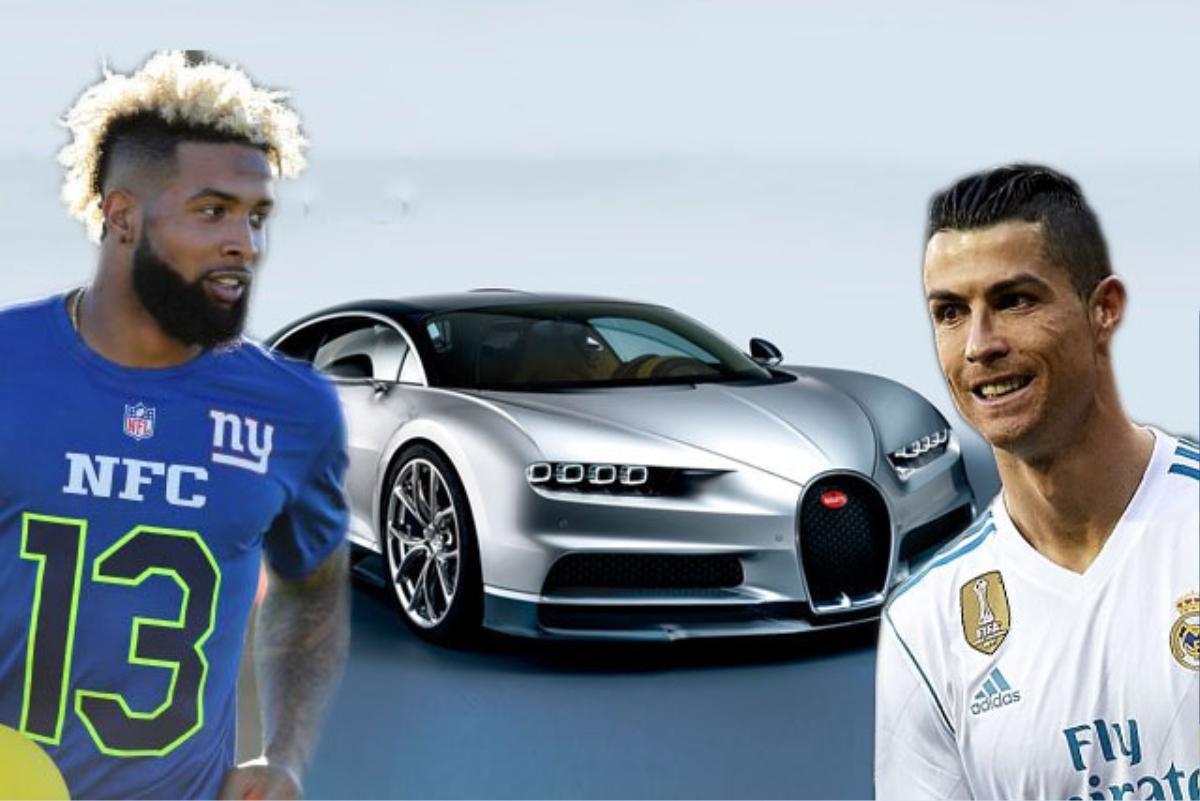 Ronaldo khiến Odell Beckham 'lác mắt' bằng siêu xe 'khủng' Ảnh 1