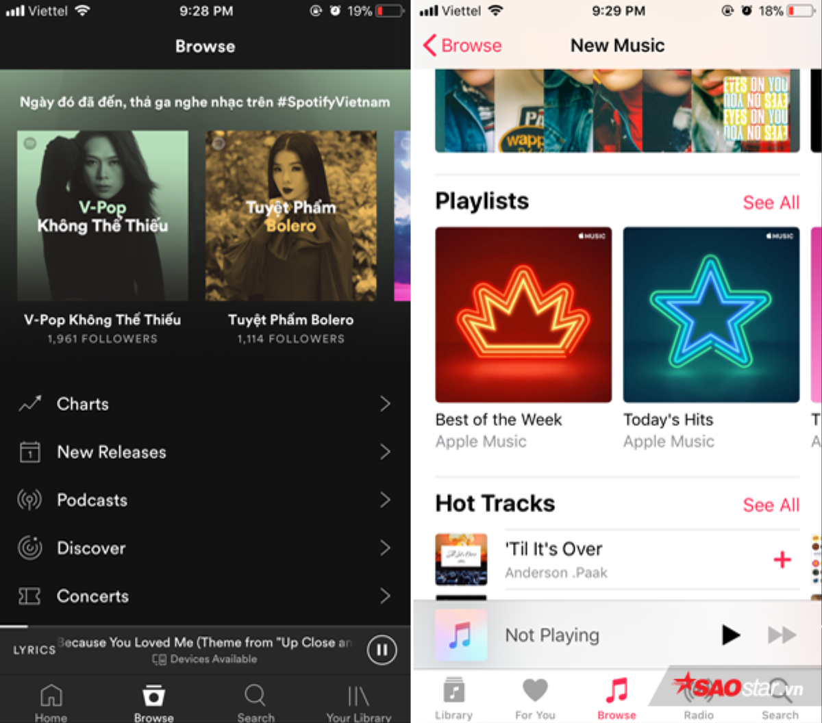 Cùng 59.000 đồng một tháng, Apple Music hay Spotify đáng tiền hơn? Ảnh 1