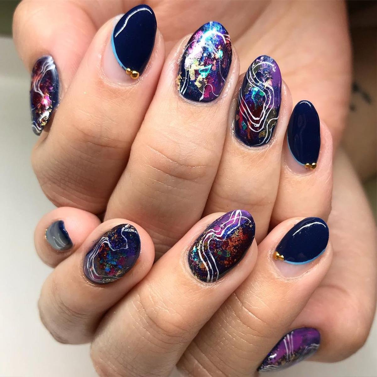 Hè 2018, nàng mê nails cứ tô dưa hấu, vẽ siêu nhân lên móng là đảm bảo nổi hết phần thiên hạ Ảnh 12