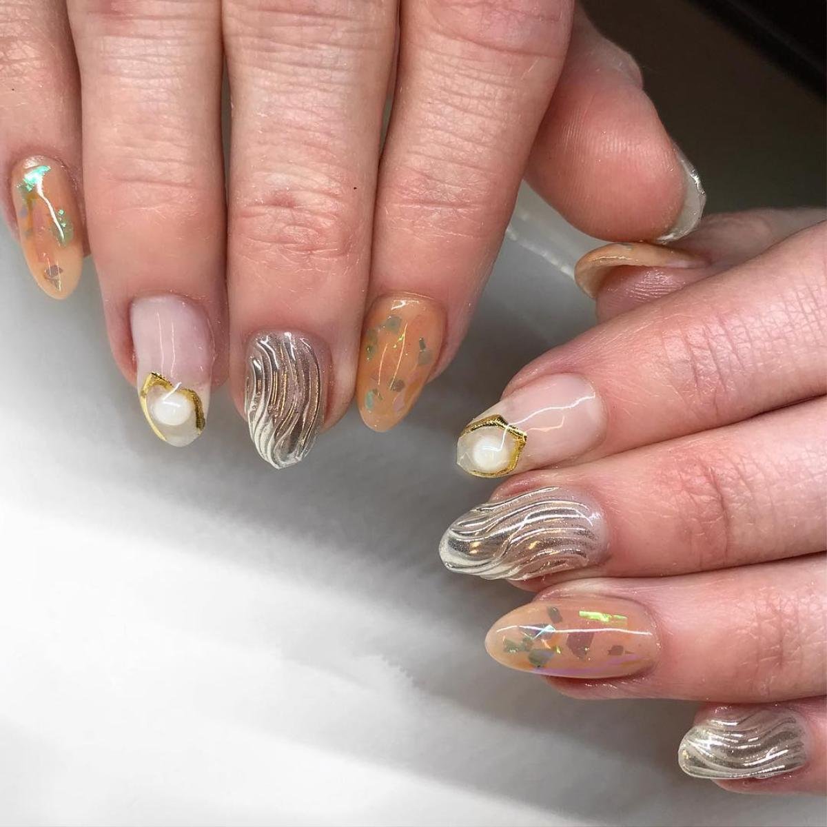 Hè 2018, nàng mê nails cứ tô dưa hấu, vẽ siêu nhân lên móng là đảm bảo nổi hết phần thiên hạ Ảnh 10